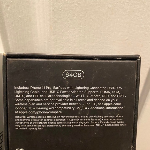 Lot of 4 Apple iPhone Empty Box's (No Phone or Accessories) Blue, Green, Black - Picture 5 of 5